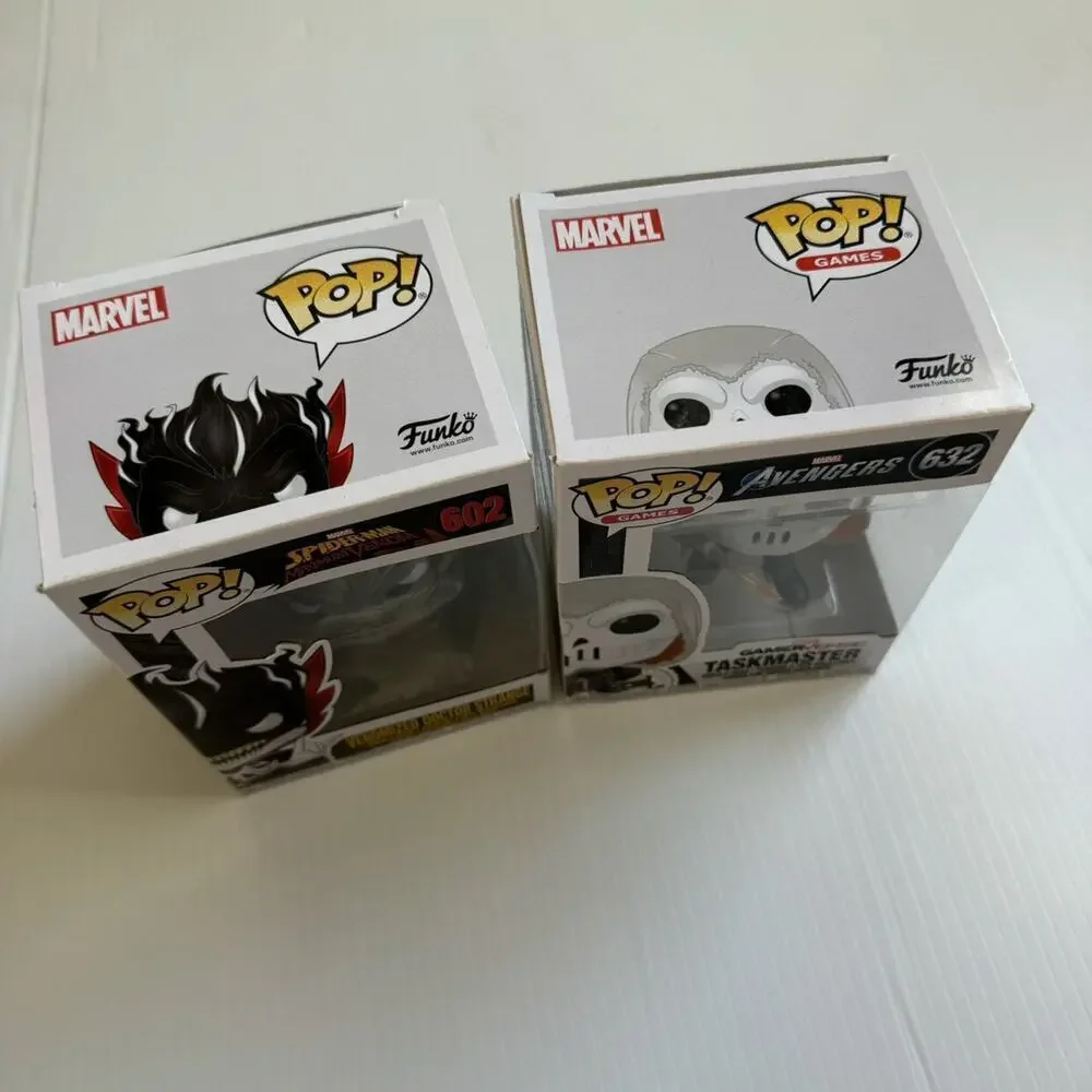 Funko Pop 602 Venomized Doctor Strange 632 Gamerverse Taskmaster